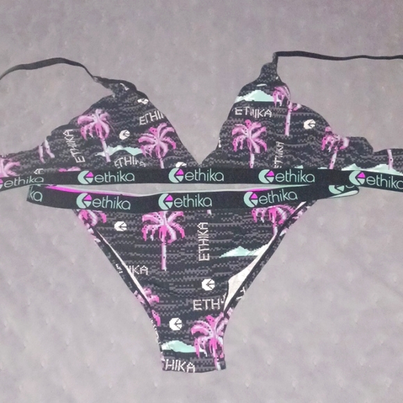 ethika Intimates & Sleepwear Nwot Ethika Matching Set Of Bra